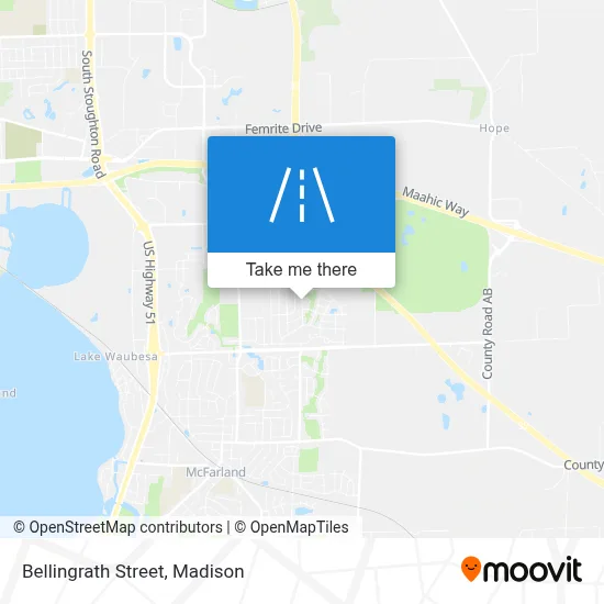 Bellingrath Street map