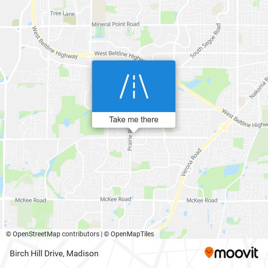 Birch Hill Drive map