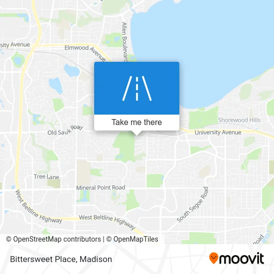 Bittersweet Place map