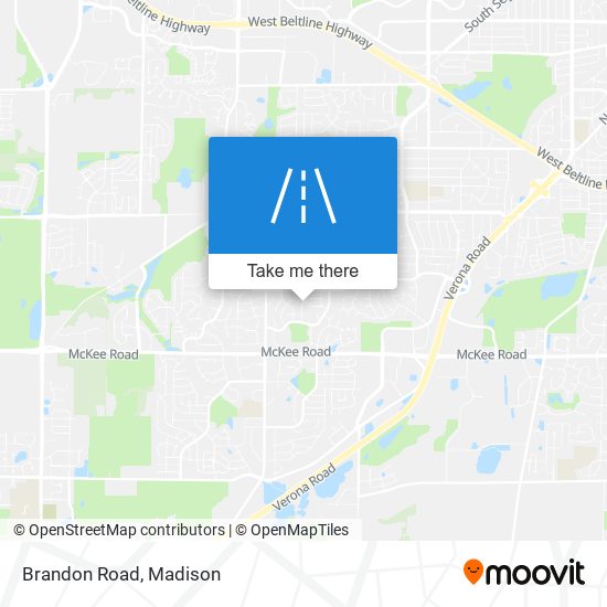 Brandon Road map