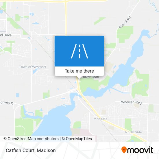 Mapa de Catfish Court