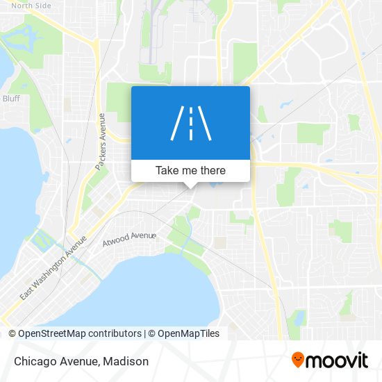 Chicago Avenue map
