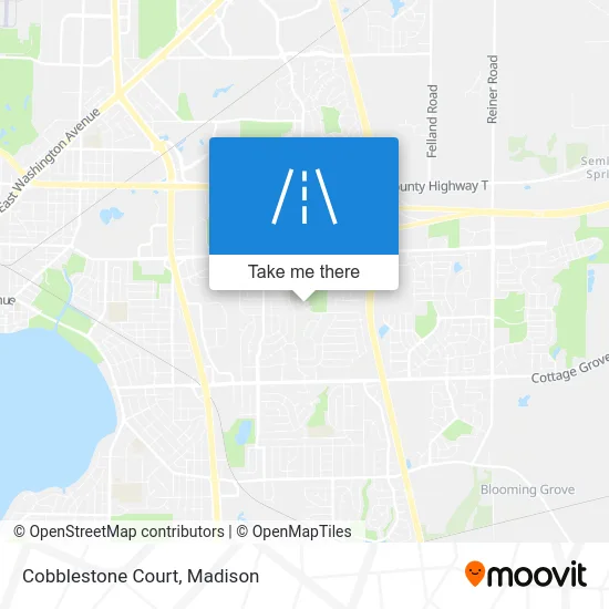 Cobblestone Court map