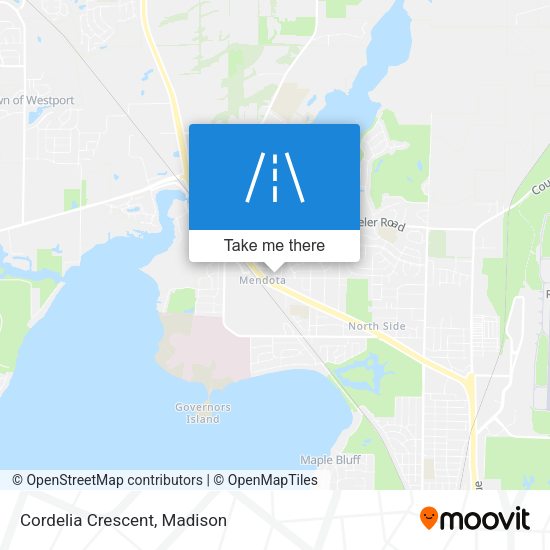 Mapa de Cordelia Crescent