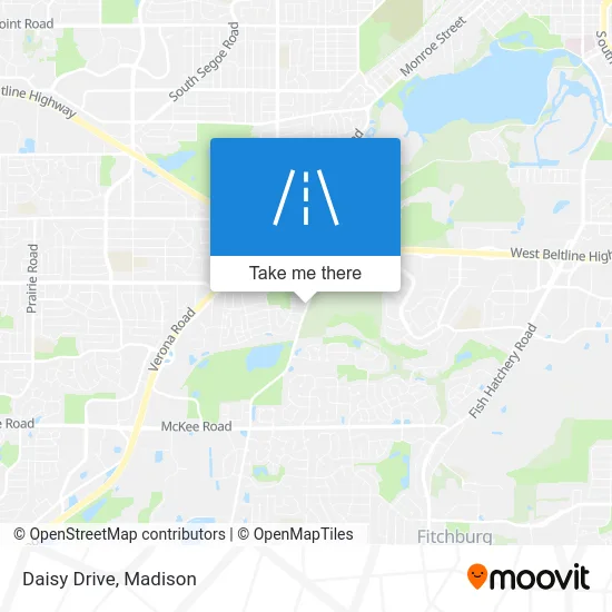 Daisy Drive map