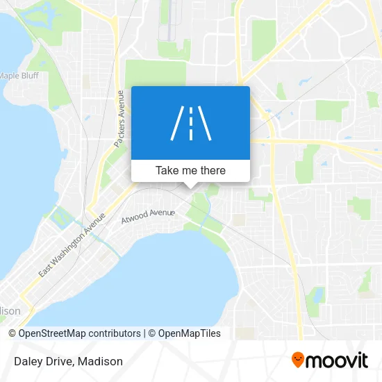 Daley Drive map