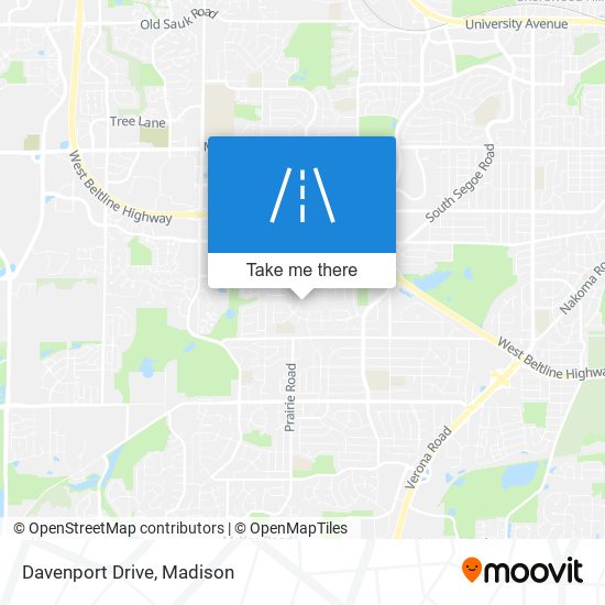 Davenport Drive map