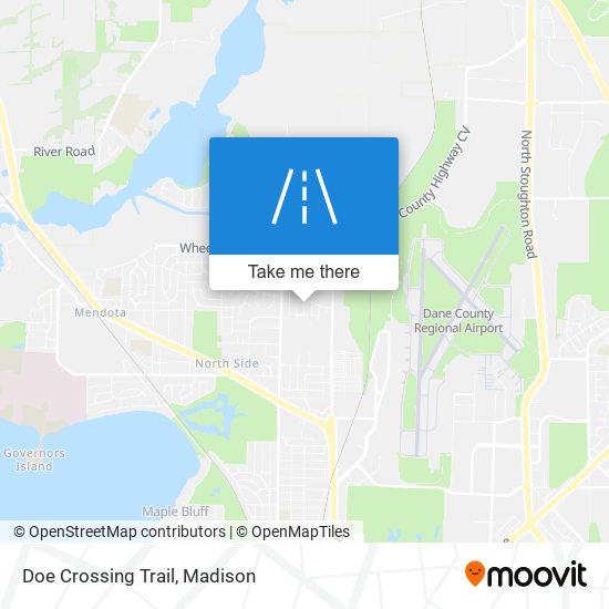 Doe Crossing Trail map