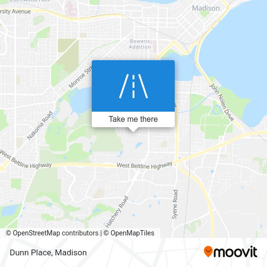 Mapa de Dunn Place
