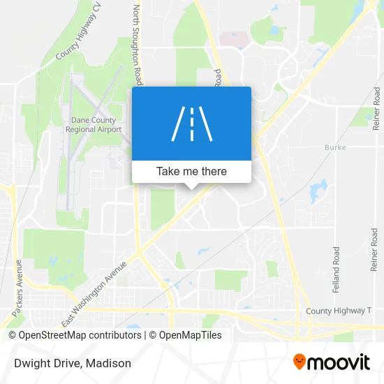 Dwight Drive map