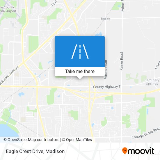 Eagle Crest Drive map