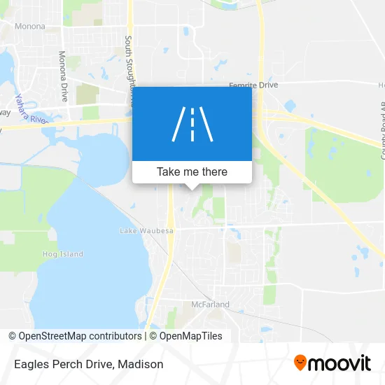 Eagles Perch Drive map