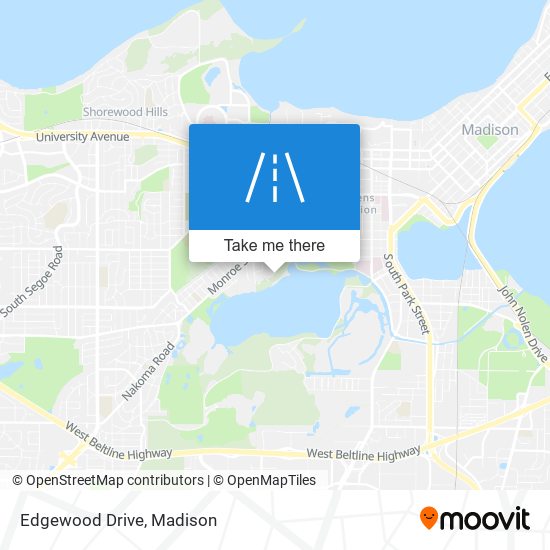 Edgewood Drive map