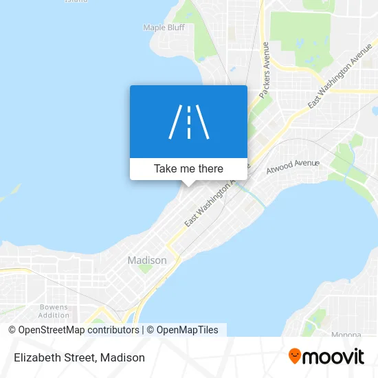 Elizabeth Street map