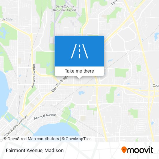 Fairmont Avenue map