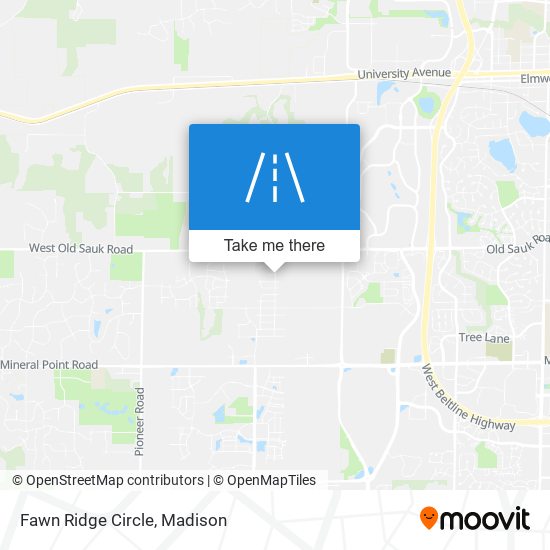 Fawn Ridge Circle map