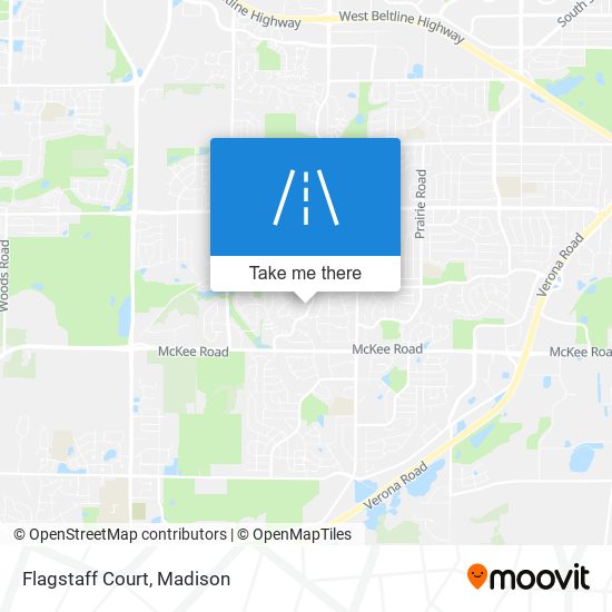 Flagstaff Court map