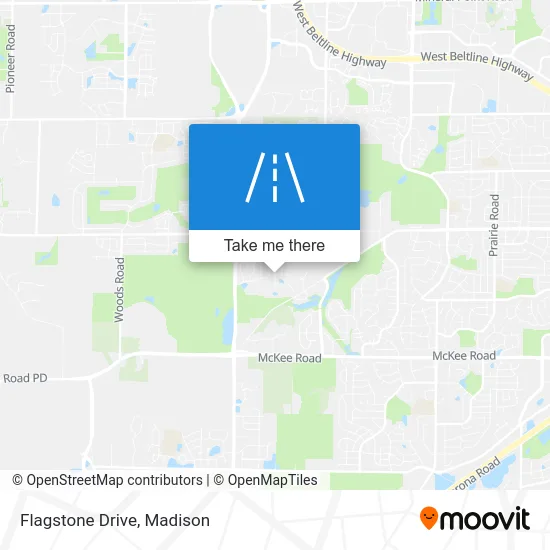 Flagstone Drive map