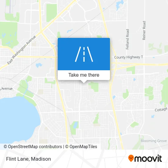 Flint Lane map