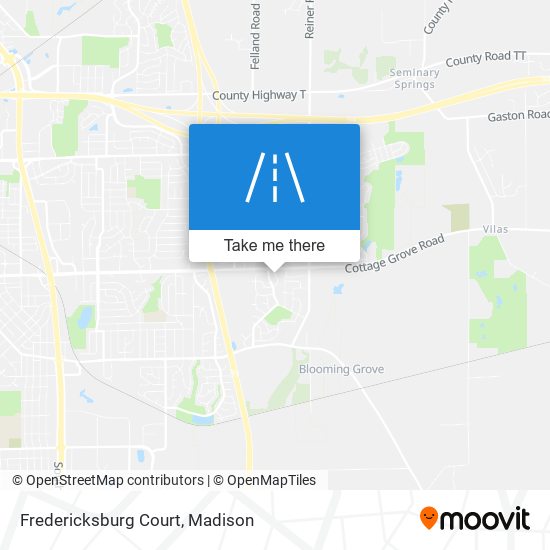 Fredericksburg Court map