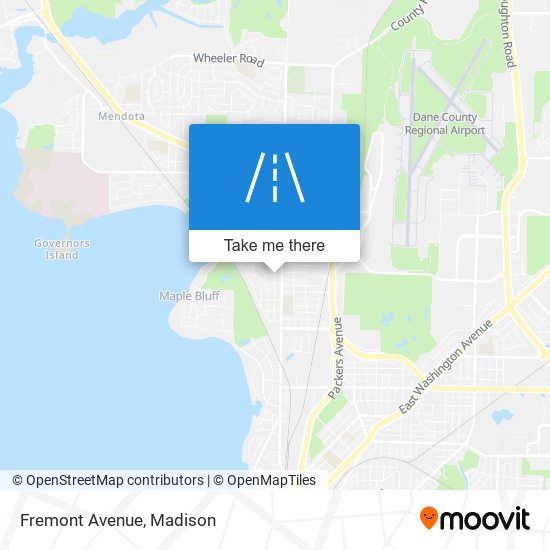 Mapa de Fremont Avenue