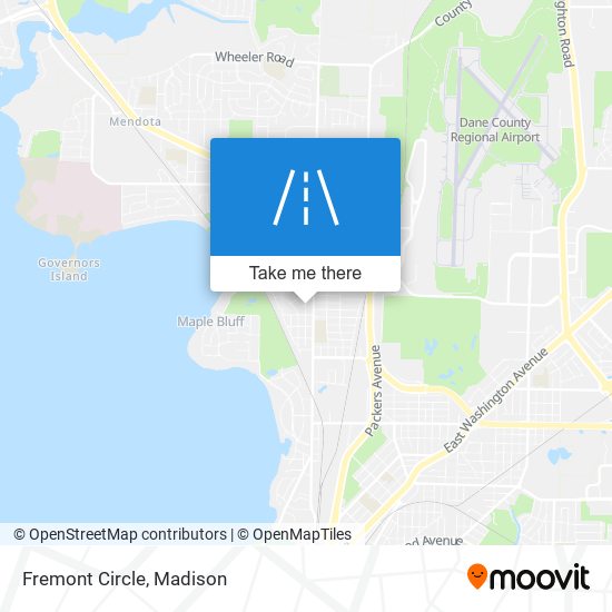 Fremont Circle map