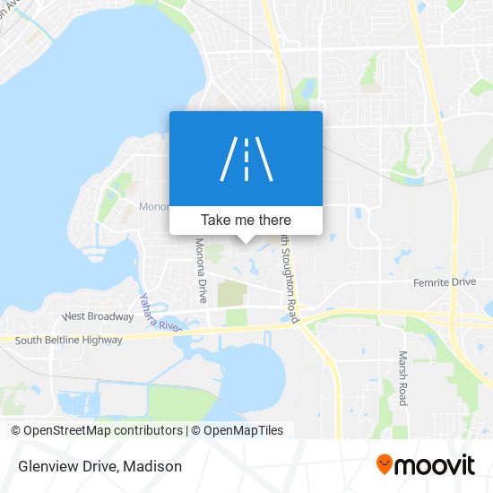 Glenview Drive map