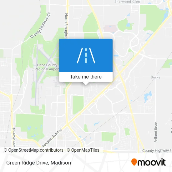 Green Ridge Drive map
