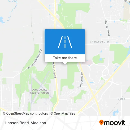 Hanson Road map