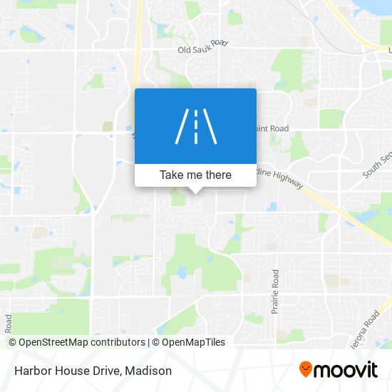 Harbor House Drive map