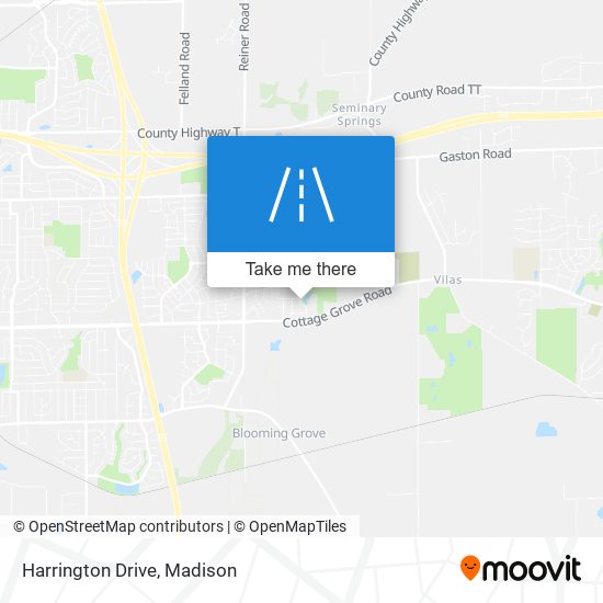 Harrington Drive map