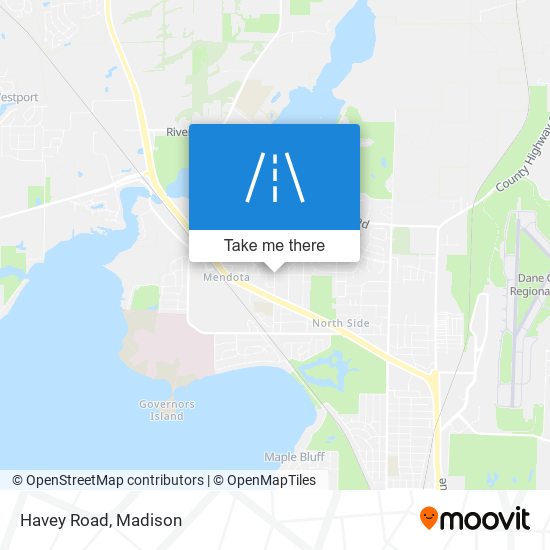 Mapa de Havey Road