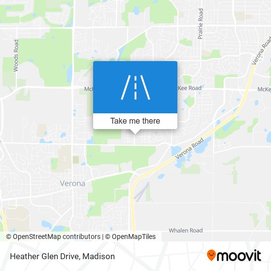 Heather Glen Drive map