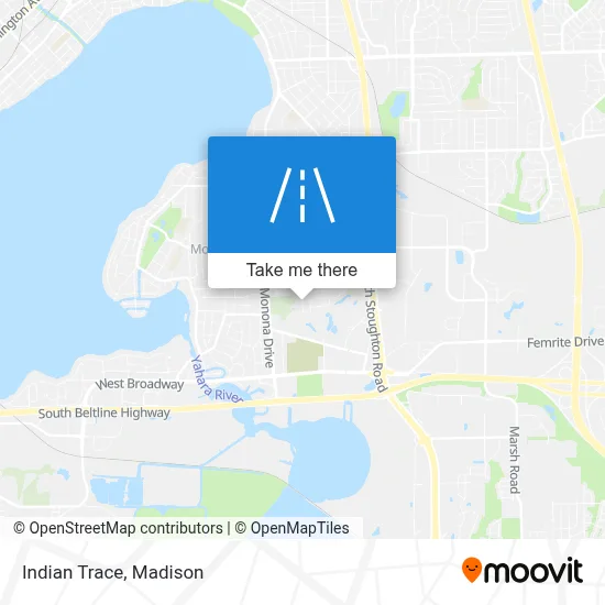Indian Trace map