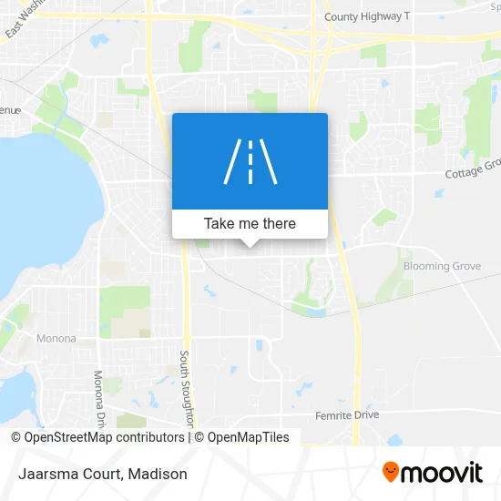 Jaarsma Court map