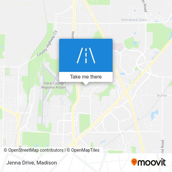 Mapa de Jenna Drive