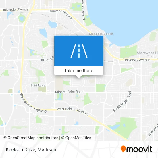 Keelson Drive map