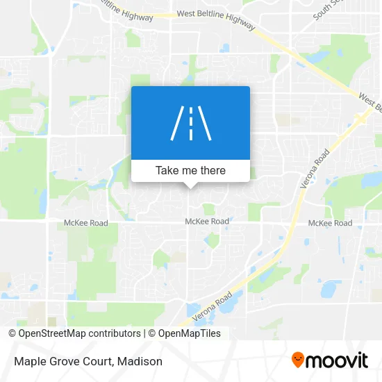 Maple Grove Court map