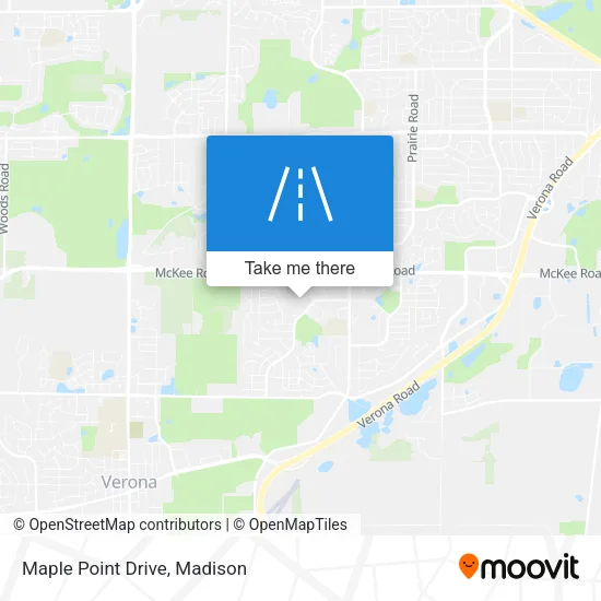 Maple Point Drive map