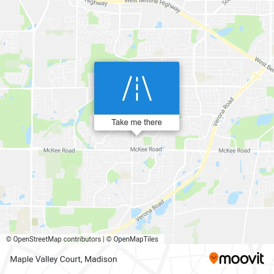 Maple Valley Court map