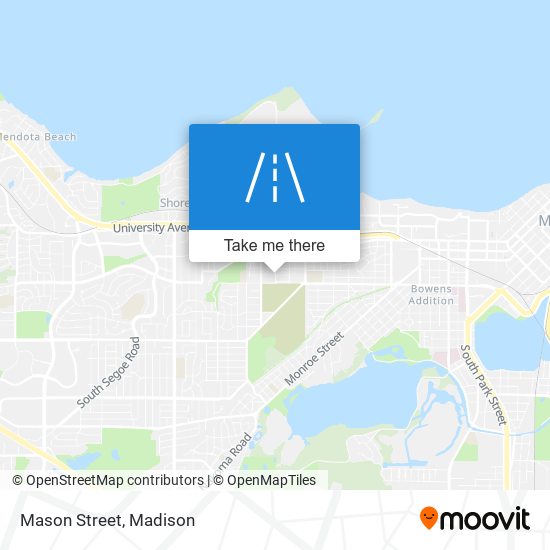 Mason Street map