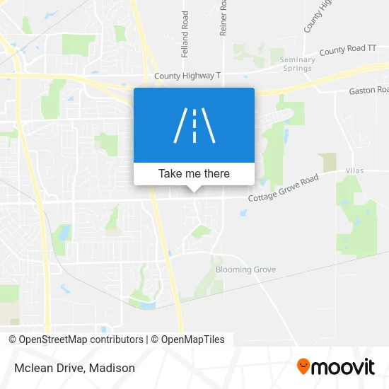 Mclean Drive map