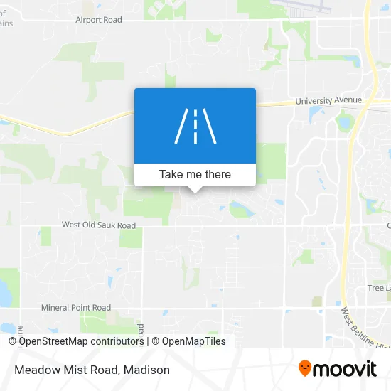 Meadow Mist Road map