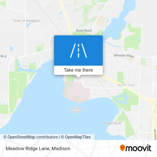 Meadow Ridge Lane map