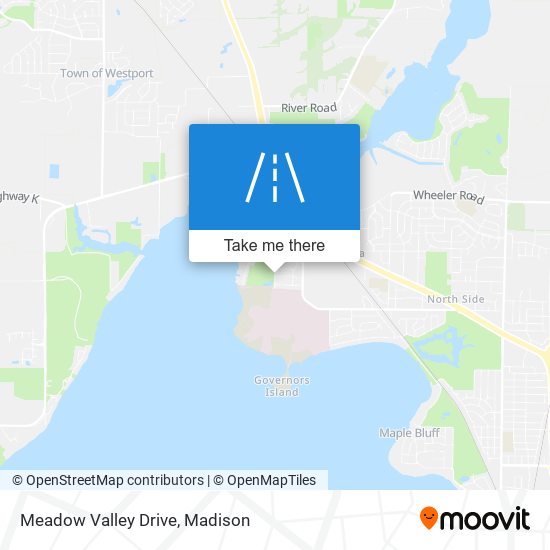 Mapa de Meadow Valley Drive