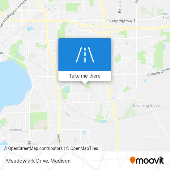 Meadowlark Drive map