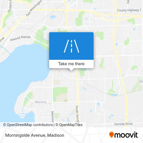 Morningside Avenue map