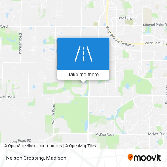 Nelson Crossing map