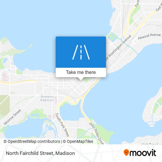 Mapa de North Fairchild Street