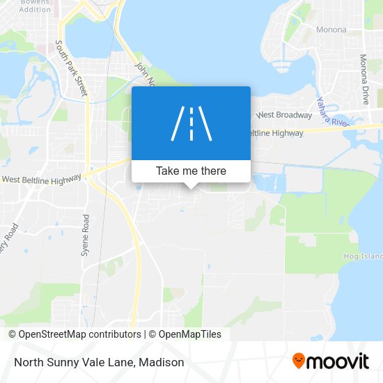 North Sunny Vale Lane map